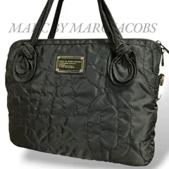 【MY0647】Marc by Marc Jacobs マークバイマークジェイコブス トートバッグ キルティング ブラック 黒 ノートPCケース