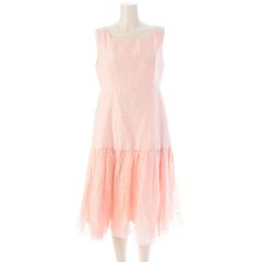 ルイヴィトン ウール×シルク×カシミヤ モノグラムレザーパッチ リブニット 半袖 セーター トップス 1ABRBD ブラック XS【中古】 LOUIS VUITTON - ルイヴィトン ウール×シルク×カシミヤ モノグラム