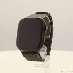 ソフマップ 〔中古品〕 Apple Watch Series 11 GPS 46mm ジェットブラックアルミニウムケース スレートミラネーゼループ【262】