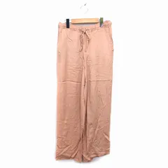 ドレスレイブ DRESSLAVE パンツ ワイド 透け感 ゆったり タック 薄手 36 ベージュ /NT13