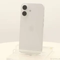 ソフマップ 〔中古品〕 iPhone16 128GB ホワイト MYDR3J／A SIMフリー【295】