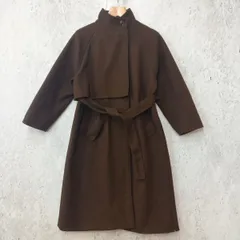 LIAN リアン スタンドカラー ケープコート ロングコート オーバーサイズ ブラウン Fサイズ ◎、◇〇☆のサムネイル