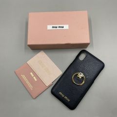正規品MIU MIU マテラッセ ショルダーストラップ付きiPhoneケース