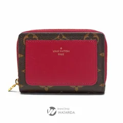 ルイヴィトン Louis Vuitton 財布 ポルトフォイユ ルー M82377 モノグラム キャンバス フューシャ 箱・袋付 送料無料
