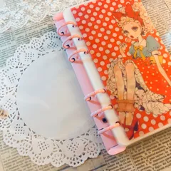 savingリフィル 6枚◎unichoco様 水玉◎6穴対応 トレーシングペーパー  書き込み可能 ハンドメイド 封筒 韓国人気