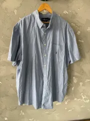 ポロラルフローレン 半袖シャツ スカイブルー XXL