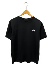 THE NORTH FACE (ザノースフェイス) バックロゴプリント 半袖Tシャツ L ブラック メンズ/199