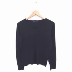 アーバンリサーチ URBAN RESEARCH ニット セーター Vネック 無地 シンプル 長袖 FREE チャコールグレー /TT22