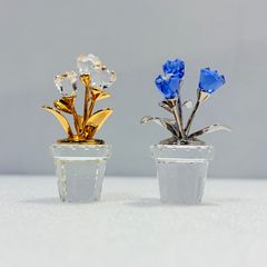 Swarovski スワロフスキー Daeni, Light Azore 置物 - メルカリ