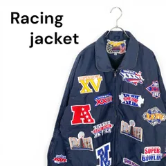 t2361 海外古着 ヴィンテージ レーシングジャケット NBA ジェフハミルトン