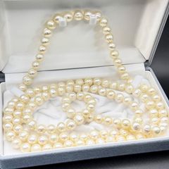 遺品整理 生前整理 淡水真珠 ロングネックレス - メルカリ