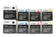 未使用 CANON 純正 トナー NPG-67 4色8本（シアン・マゼンタ・イエロー 