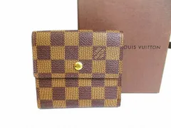 ルイヴィトン LOUIS VUITTON ダミエ ポルトモネ ビエ カルトクレディ 2つ折り 財布 コンパクト財布 メンズ レディース 【未使用保管品】