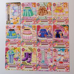 アイカツカード ノーマル まとめ売り 14枚セット 裏面に白かけあり 訳