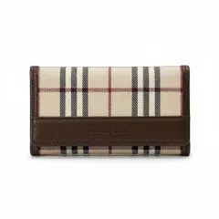 d9 【未使用】 BURBERRY バーバリー ノバチェック キーケース 小物 ベージュ系 レディースu02tのサムネイル
