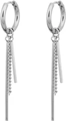 【在庫セール】人気デザイン 両耳セット チェーン イヤリング ピアス 着用モデル (ピアス) ジョングク BTSスタイル Libety-M