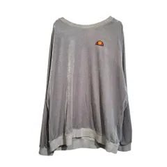 ELLESSE (エレッセ) サイドラインベロアプルオーバー EH38301 グレー Lのサムネイル