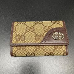 GUCCI GGパターン キーケース - メルカリ
