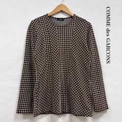 コムデギャルソン ボーダー クルーネック ロンT - メルカリ