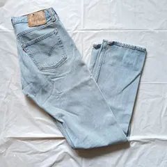 リーバイス501 90s USA製 W32L34 刻印553 アイスブルー ヴィンテージ