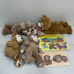 ▲ディズニー ダッフィー シェリーメイ ぬいぐるみ 他 まとめ 中古品 smgdis095474