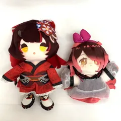 【中古品】ホロライブ ロボ子 お正月衣装 新衣装記念2024 パペット ぬいぐるみ ２体セット【054-260307-mo-04-fur】