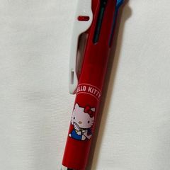 韓国限定☆キティ ボールペン 赤と青 2本セット☆ 短めサイズ 12センチ