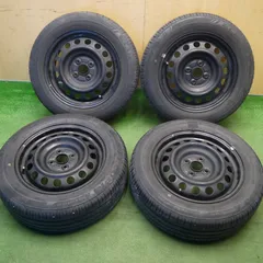 4本価格★175/65R15 ブリヂストン エコピア NH100C スチール ホイール 15インチ PCD100/4H★6033003Hノのサムネイル