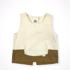 BIB 【BE IN THE BAG】 ビーインザバッグ / キャンバスバイカラーベスト