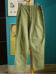 50s us ARMY ベイカーパンツ og107 尿素ボタン ビンテージ - メルカリ