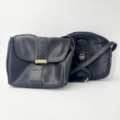 希少 セリーヌ CELINE レザーショルダーバッグ クラッチバッグ