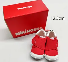 【正規品】ミキハウス　★ファースト シューズ★　10-9372-978　赤　12.5cm　新品(難あり)