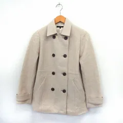 ロートレアモン LAUTREAMONT ジャケット アウター ダブルボタン ウール 38 ベージュ /ST31