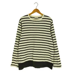 バーバリアン BARBARIAN 17SS PANEL BORDER LONG CUT & SEWN ボーダー クルーネックTシャツ メンズ JPN：L のサムネイル