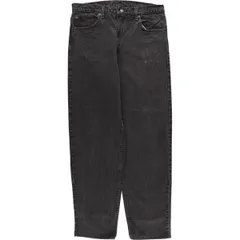 古着 90年代 リーバイス Levi's 550-0260 ブラックデニム テーパードデニムパンツ USA製 メンズw34相当 ヴィンテージ/evb033102