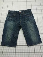 ◇ ⊂ エドウィン EDWIN 50531 デニムハーフパンツ インディゴ系 メンズ E  【1603090023059】