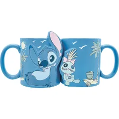 ☆ スティッチ＆スクランプ ☆ ディズニー ペアマグ ディズニー ペアマグ disney Disney マグカップ マグ カップ コップ ペア セット 食器 キャラクター カップル 夫婦 結婚祝い キャラ かわいい ギフト 贈り物