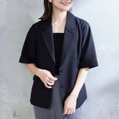 ☆未使用 マリコローレ mari-colore リネン風 洗える ジャケット