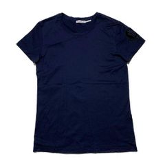 美品☆ モンクレール デカロゴ レディース Tシャツ ネイビー XS 3S711 