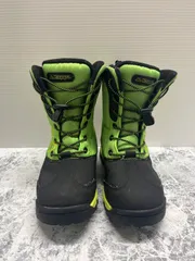 送料無料！！Kappa　カッパ　キッズスノーシューズ　ウインターブーツ　スノーブーツ　イエローグリーン×ブラック　サイズ21cm    #80409MO221のサムネイル