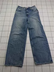 ◇ Θ アズールバイマウジー AZUL by moussy ワイドデニムパンツ Lサイズ レディース E  【1603090025008】