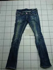 ◇ Θ ロデオクラウンズ Rodeo Crowns スキニーデニムパンツ 24インチ レディース E  【1603090026425】