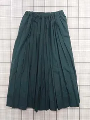◇ Θ サマンサモスモス Samansa Mos2 プリーツスカート グリーン系 レディース F E  【1603090029259】