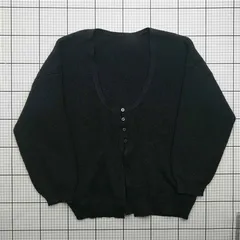 ◇ Θ classicalelf クラシカルエルフ カーディガン ブラック系 XL レディース E  【1603090029228】