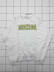 ◇ ⊇ ディッキーズ Dickies DK006721 ロゴ刺繍スウェットシャツ ホワイト系 メンズ L E  【1603160012891】