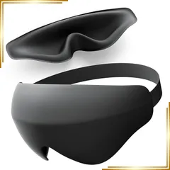 【新品】 Pursay アイマスク 睡眠用 遮光99.99%【睡眠専門医師と共同開発 99%遮光×圧迫感なし】遮光アイマスク 夏用 冬用 安眠 快眠 グッズ 目隠し 3D立体エア構造 軽量28g 通気 洗える サイズ調整可能 柔らかい素材 男女兼用 収納袋 1