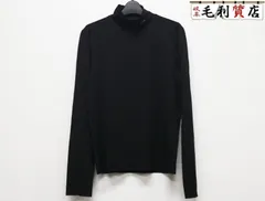 プラダ PRADA UJL188 S211 58V モック タートルネック ジャージー カットソー サイズM 三角プレート 【中古】 長袖 ロンTのサムネイル