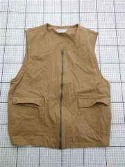 ◇ ⊂ チャオパニックティピー CIAOPANIC TYPY コットンベスト Mサイズ ベージュ系 メンズ E  【1603160014710】