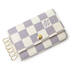 ルイ ヴィトン N61745 ミュルティクレ 6 ダミエアズール ホワイト キーケース ゴールド金具 箱付 LOUIS VUITTON（新品・未使用品）