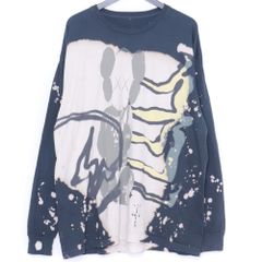 XXL トラヴィス x カウズ x フラグメント ロングスリーブTシャツ ロンT